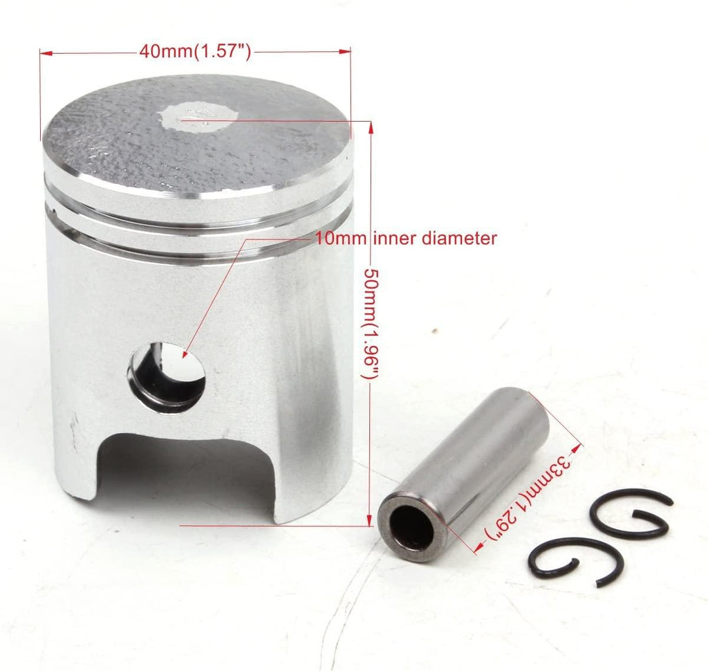 PISTON KIT 40mm 81-21 YAMAHA PW50 18U-11631-00-A0 18U-11631-00-A0
