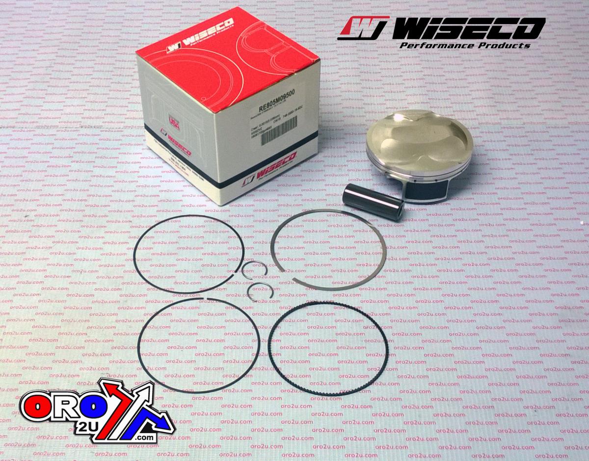 PISTON KIT 13-22 SXF450 14.0, WISECO RE805M09500 95mm, RACERS ELITE Asymmetric Skirt