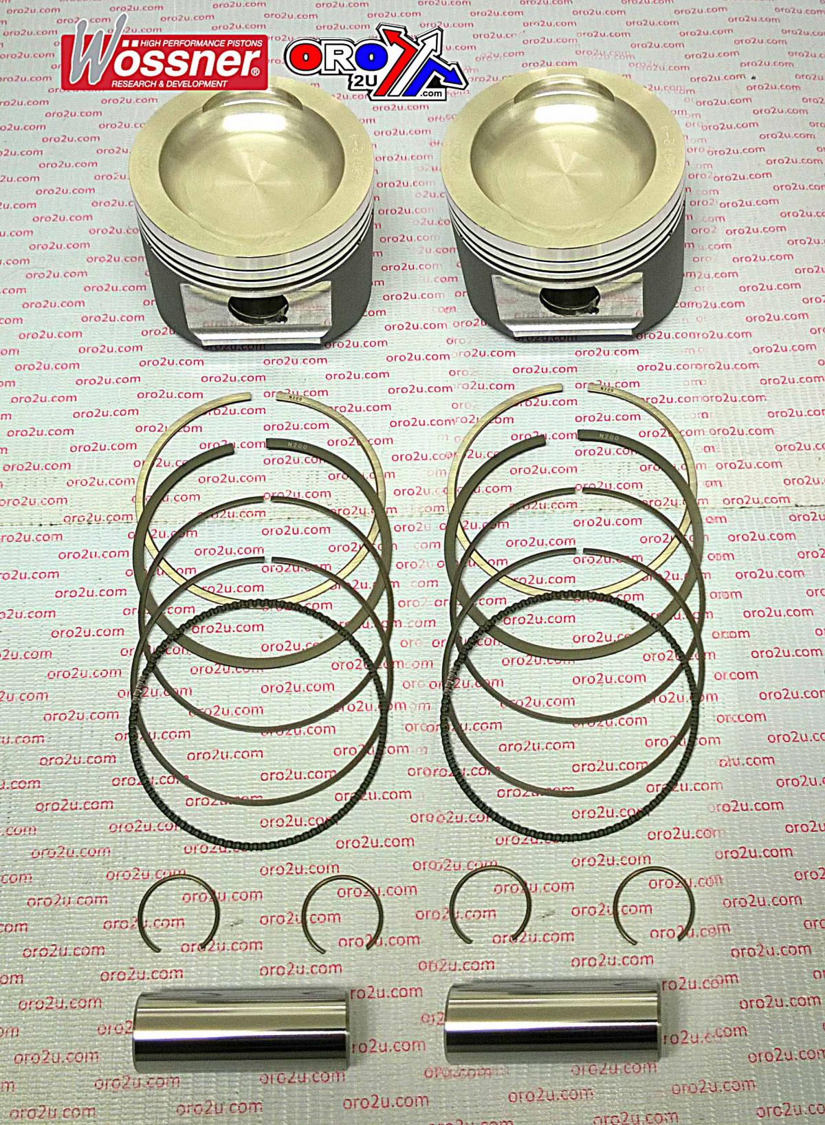 PISTON KIT 700 POLARIS SET/2, WOSSNER K8825DA-2 80.00mm