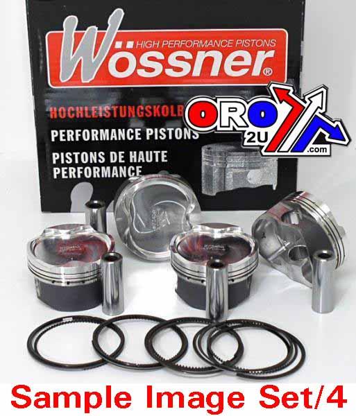 PISTON KIT SET/4 R1, FZR, RX1, WOSSNER K8840DA-4 YAMAHA