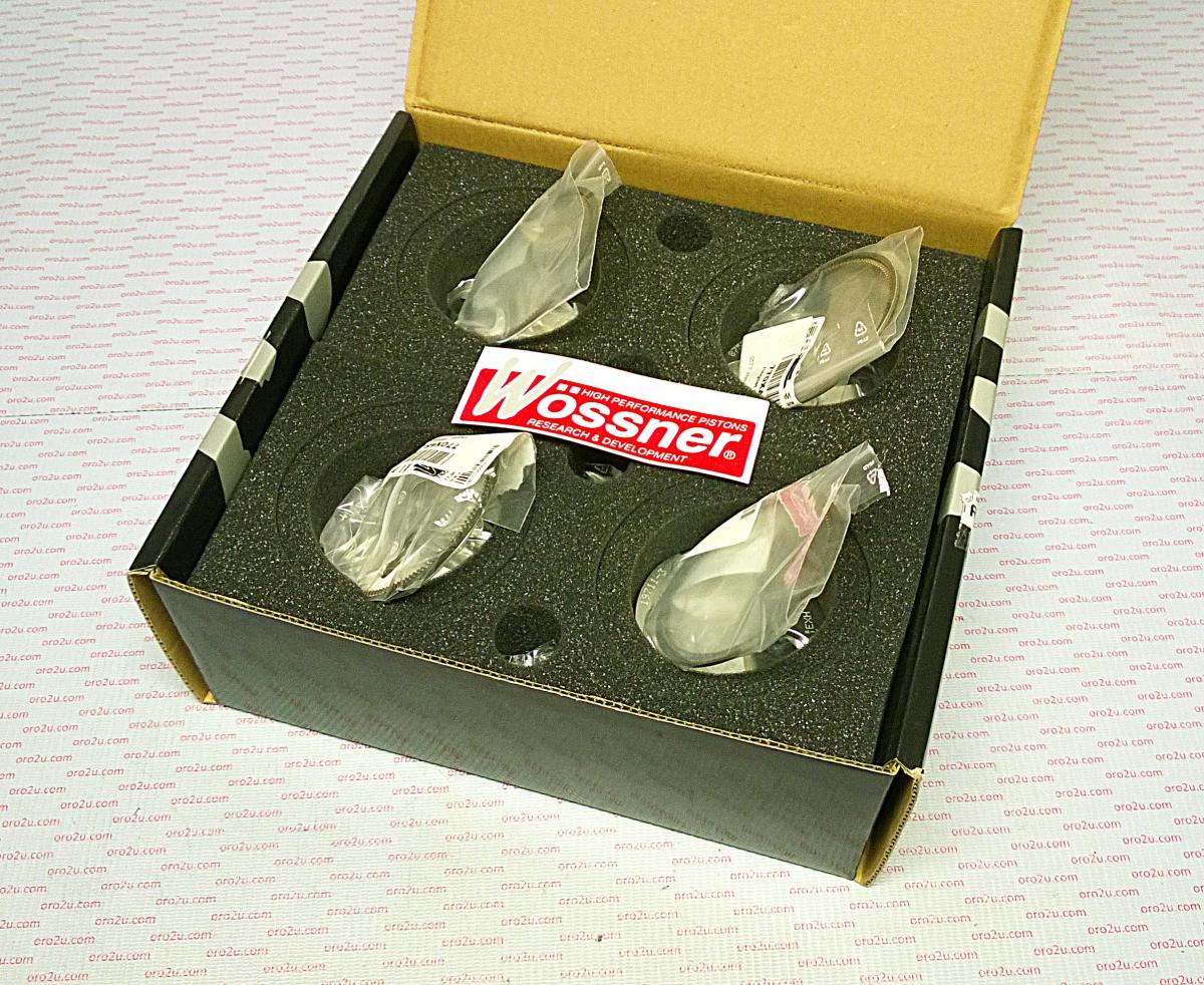 PISTON KIT SET/4 YZF R6 01-05, WOSSNER K8831D200-4 YAMAHA