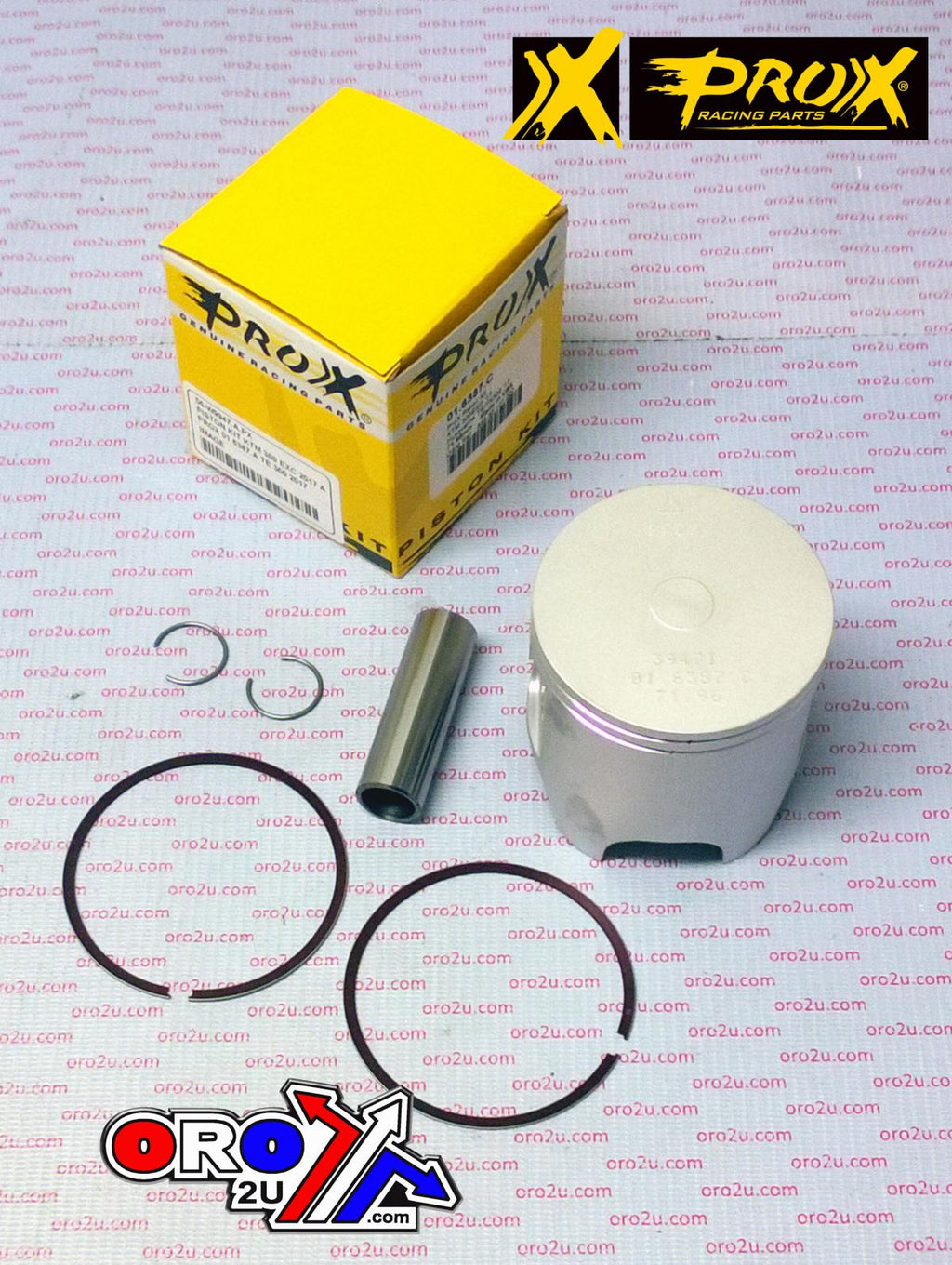 PISTON KIT KTM 300 EXC 2017 A, PROX 01.6387.A TE 300 2017