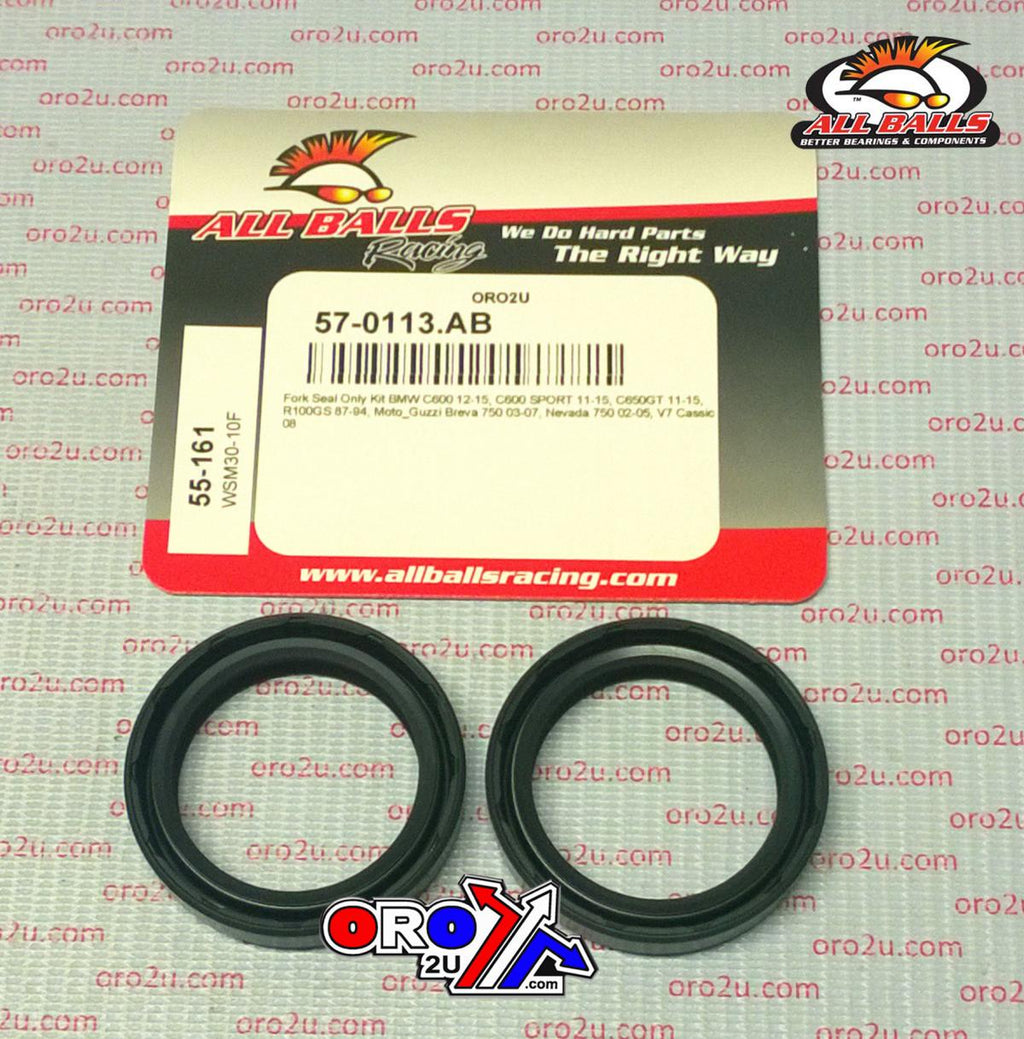 FORK OIL SEAL SET ALLBALLS, ALLBALLS 55-161