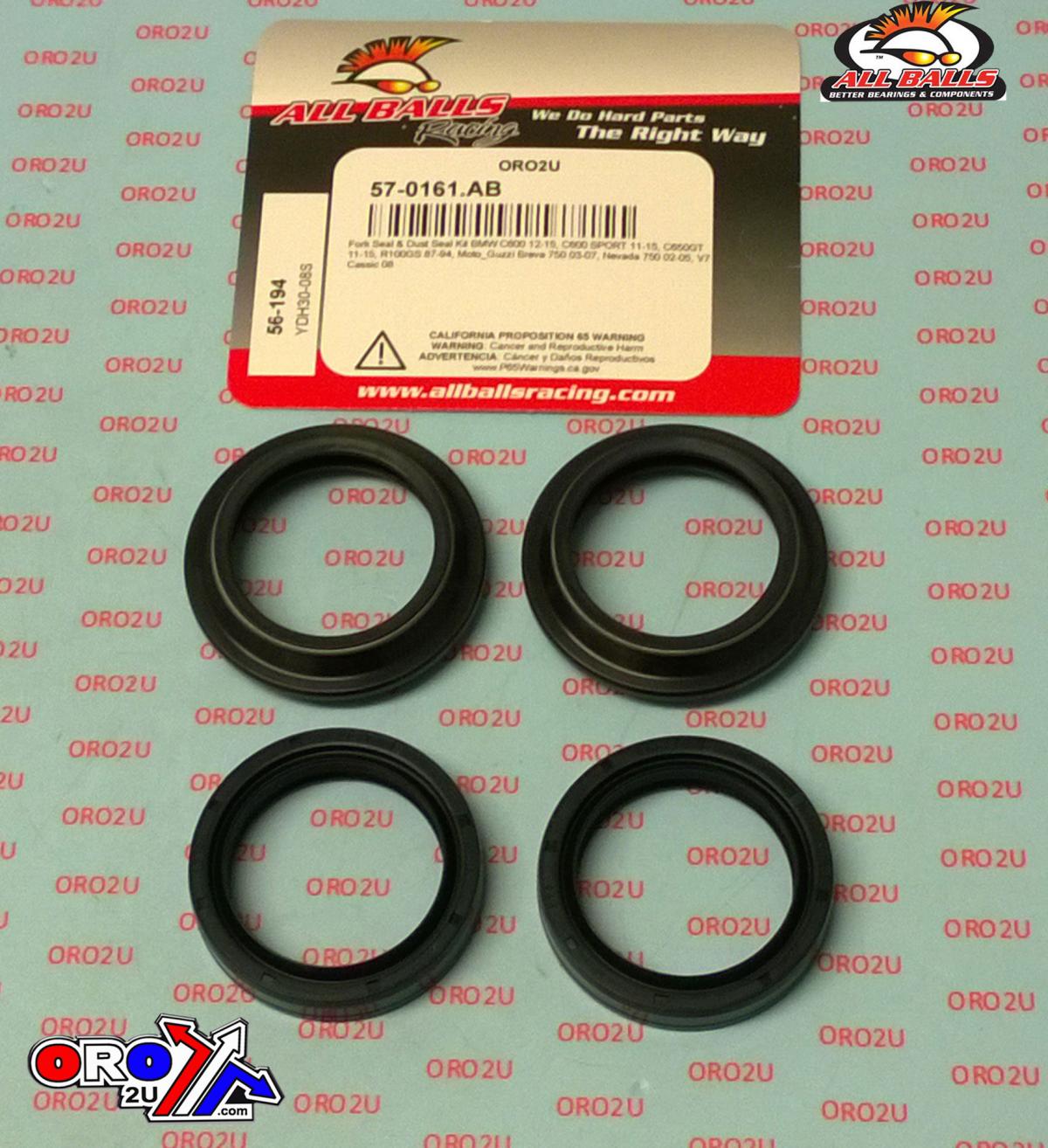 SEAL WIPER SET ALLBALLS, ALLBALLS 56-194 FORK SEAL KIT