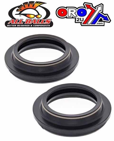 FORK DUST SEAL SET ALLBALLS, ALLBALLS 57-110 DUST SEAL KIT 36MM