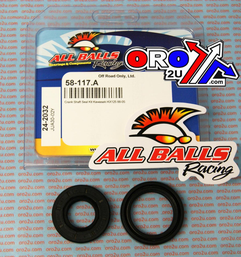 CRANKSHAFT SEAL KIT ALLBALLS, ALLBALLS 24-2032