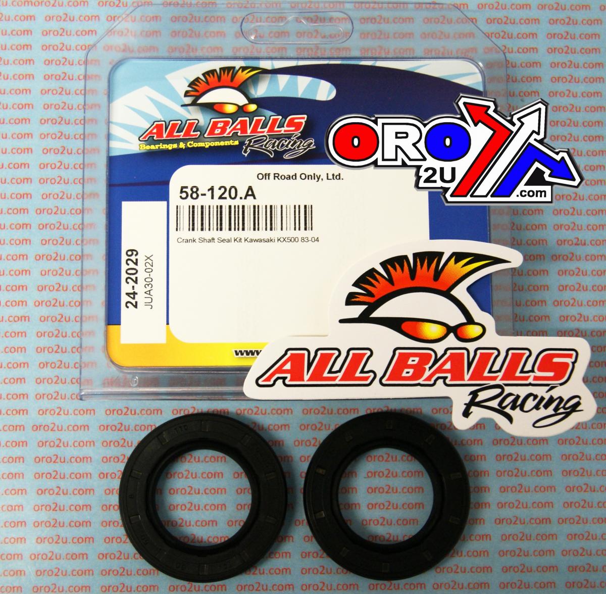 CRANKSHAFT SEAL KIT ALLBALLS, ALLBALLS 24-2029