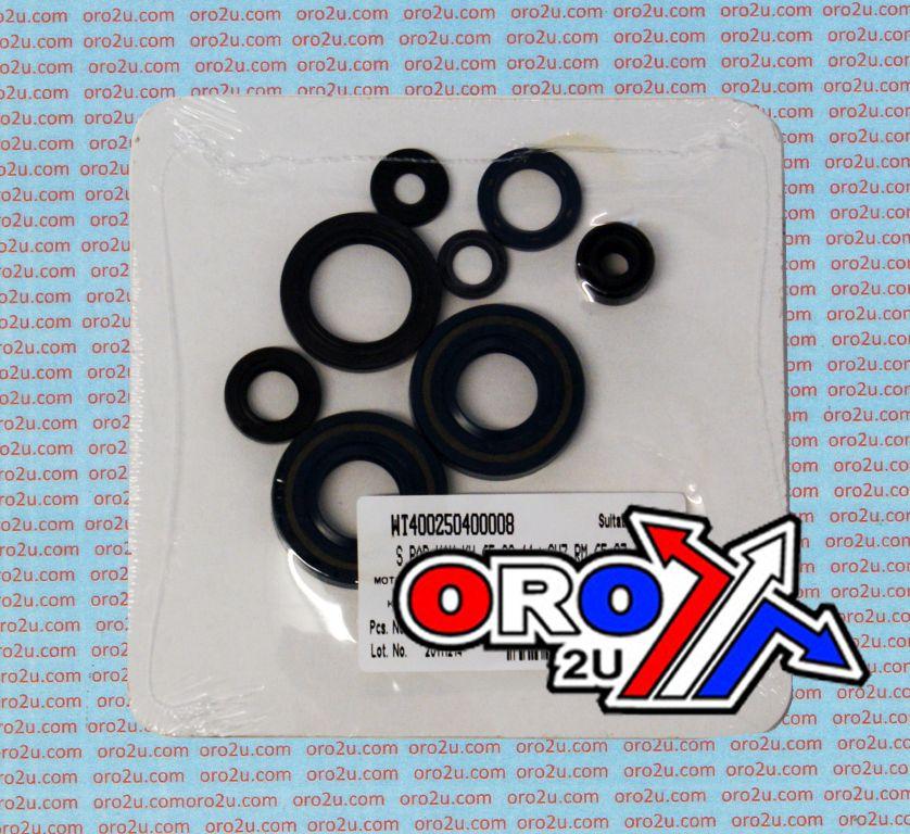ENGINE OIL SEAL SET KX/RM 65 00-25, ATHENA P400250400008 KAW/SUZ