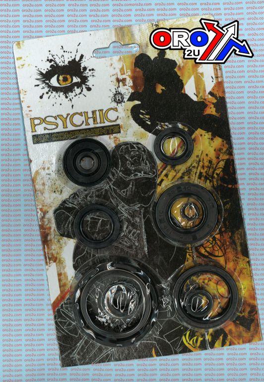 OIL SEAL SET 88-98 YZ250 WR250, PSYCHIC MX-09207 YAMAHA 9pcs, YZ250 1988 - 1998, WR250 1988 - 1998