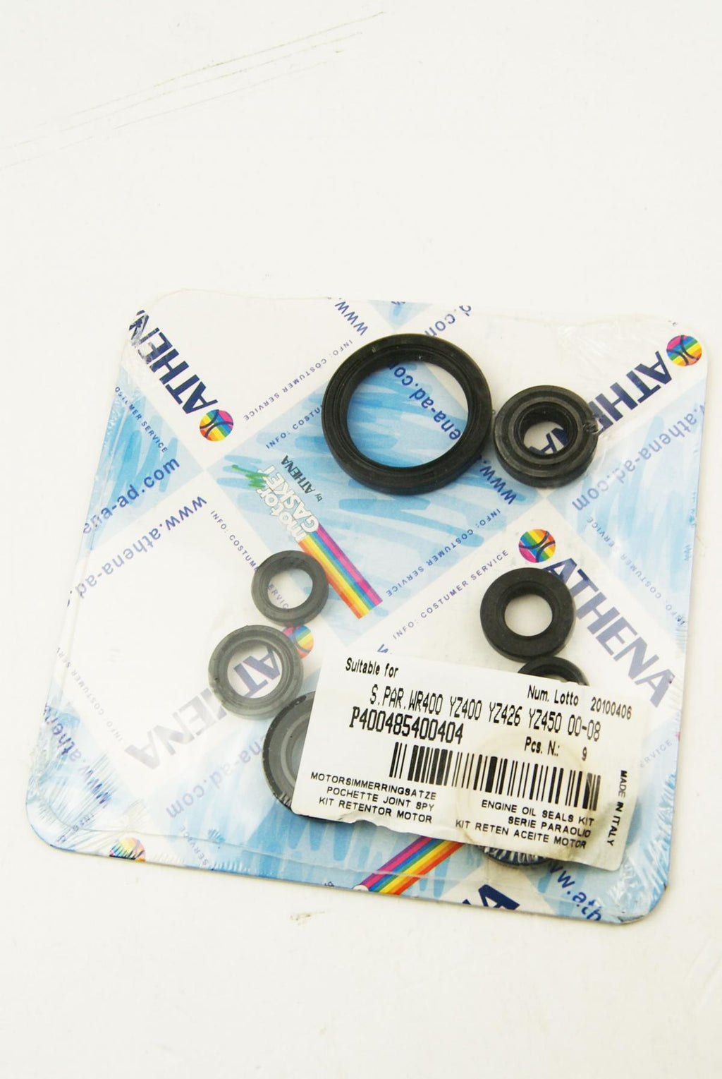 ENGINE OIL SEAL SET YZ/WR 400/426/450 98-13, ATHENA P400485400404 YAMAHA