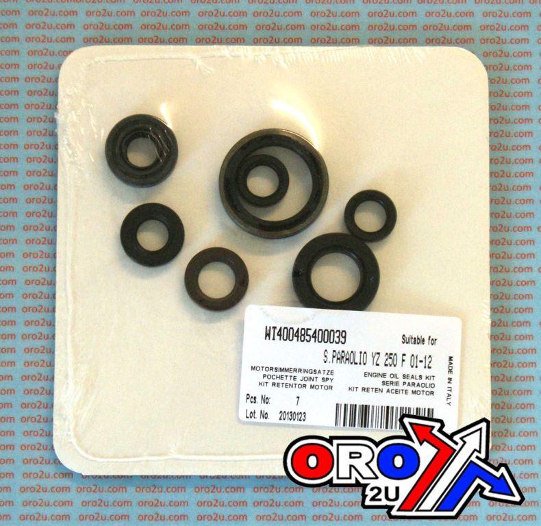ENGINE OIL SEAL SET YZ/WR/EC 250 01-15, ATHENA P400485400039 YAM/GAS