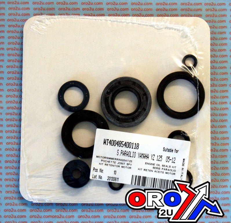 ENGINE OIL SEAL SET YAMAHA YZ125 05-24, FANTIC XE/XX 125, ATHENA P400485400118
