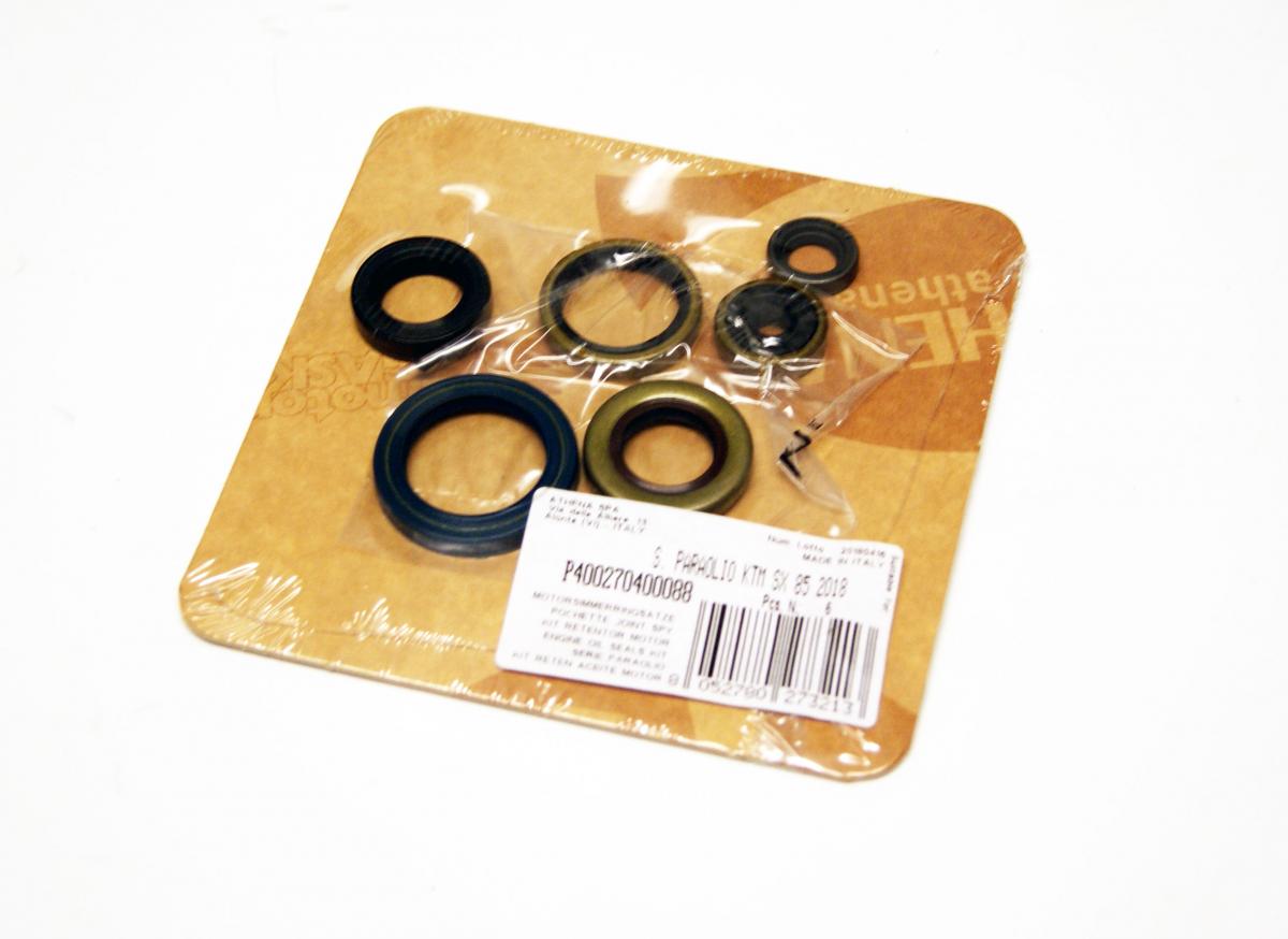 ENGINE OIL SEAL SET SX/TC/MC 85 18-24, ATHENA P400270400088 KTM/HUSKY/GAS