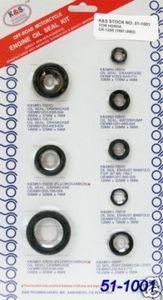 OIL SEAL SET 87-03 CR125 11PS KS51-1001