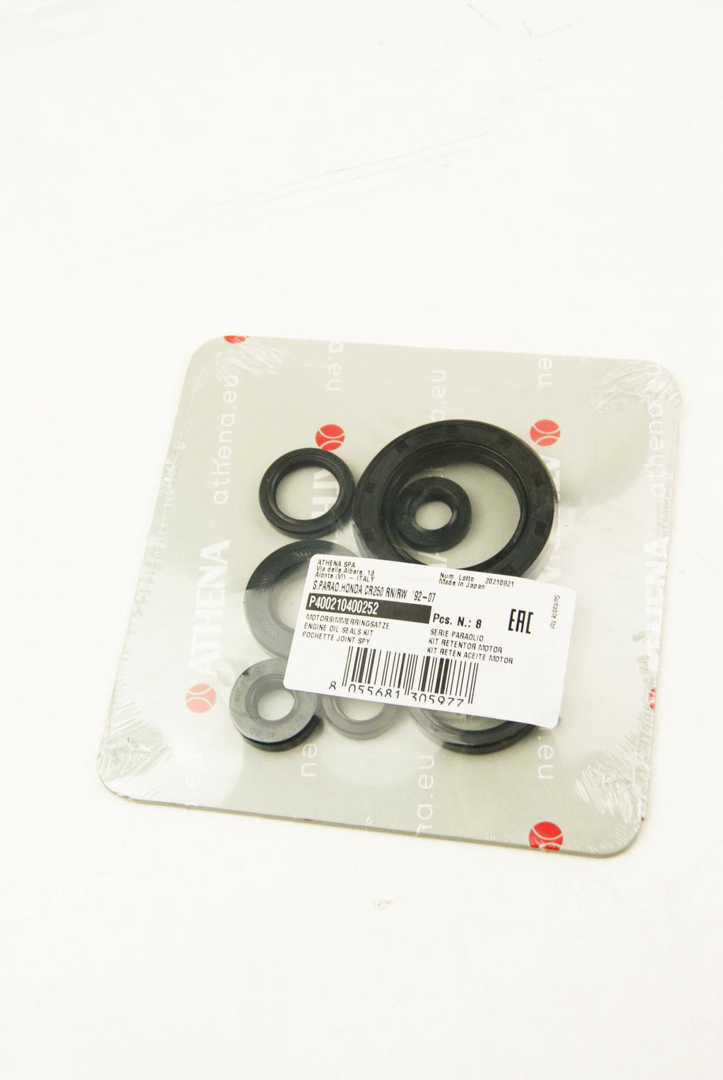 ENGINE OIL SEAL SET CR 250 92-07, ATHENA P400210400252 HONDA