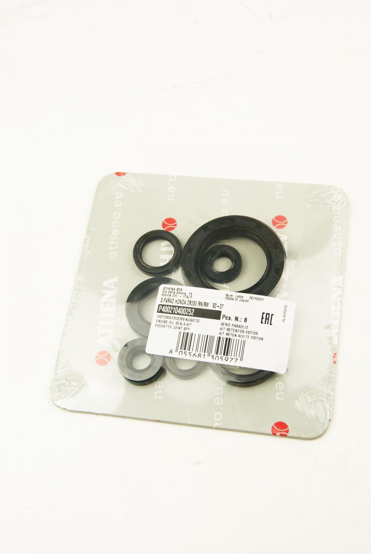 ENGINE OIL SEAL SET CR 250 92-07, ATHENA P400210400252 HONDA