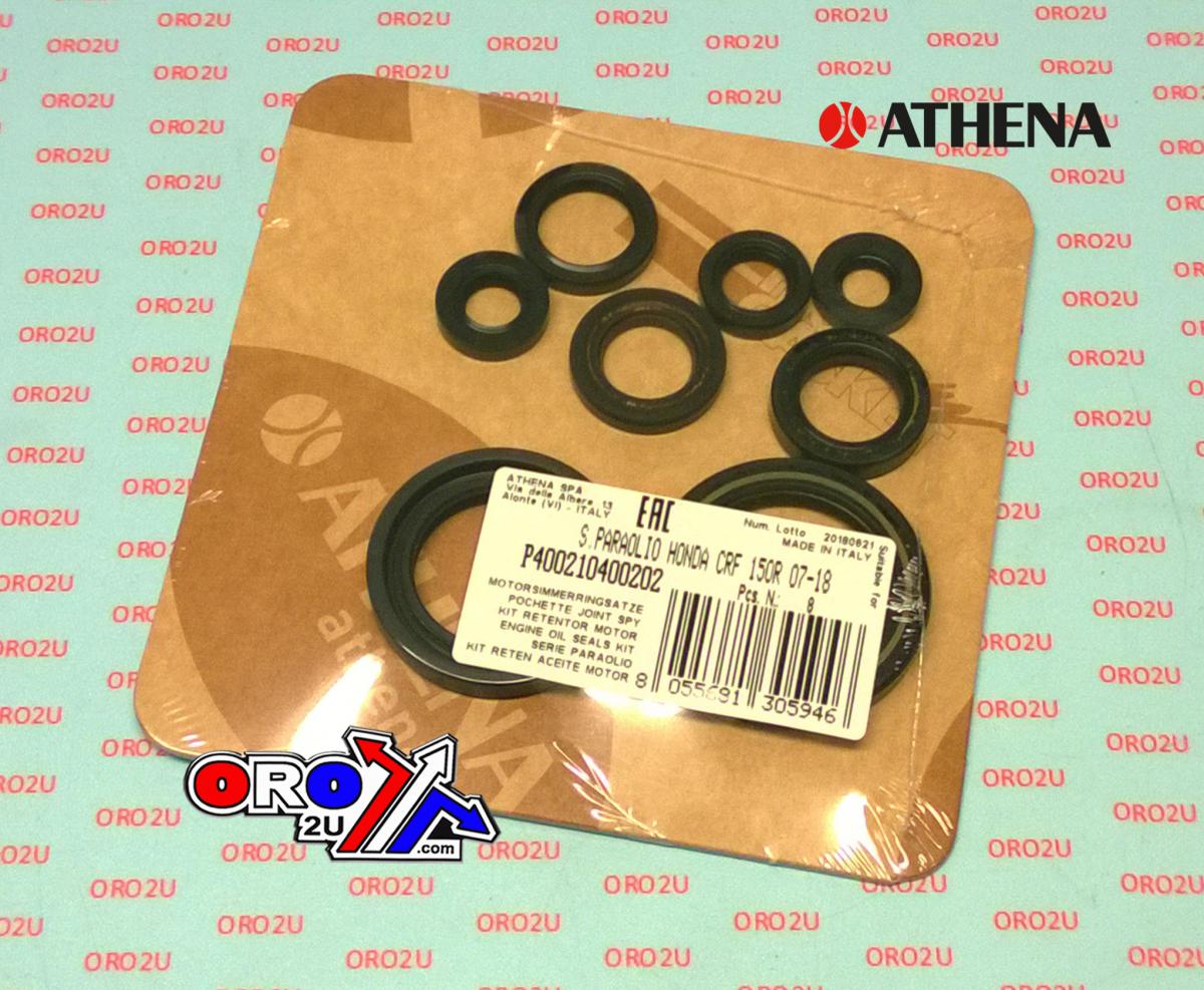 ENGINE OIL SEAL SET CRF 150 07-25, ATHENA P4002104000202 HONDA
