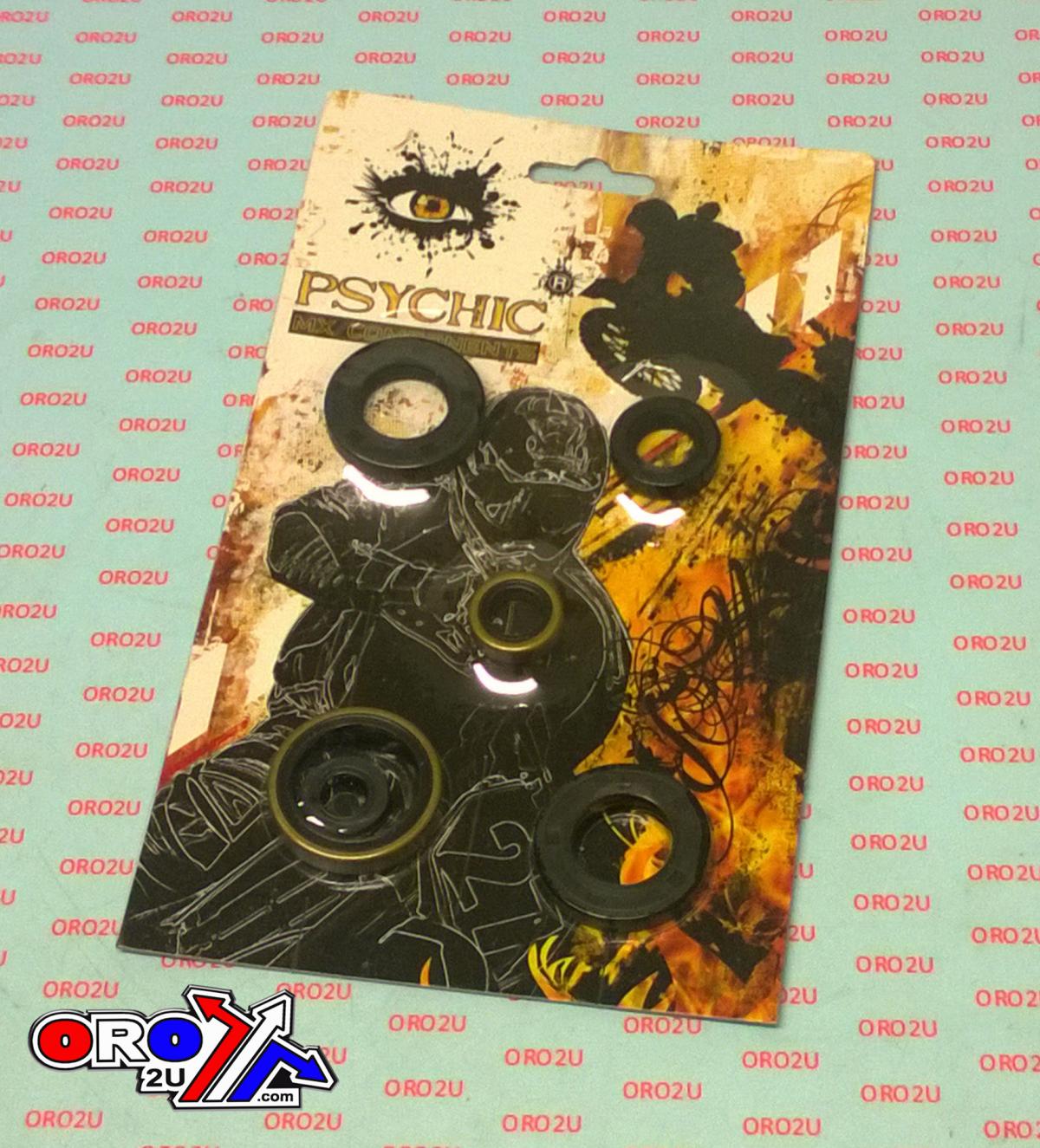 OIL SEAL SET KTM 60 65 98-03, PSYCHIC MX-09225 ENGINE 6pcs