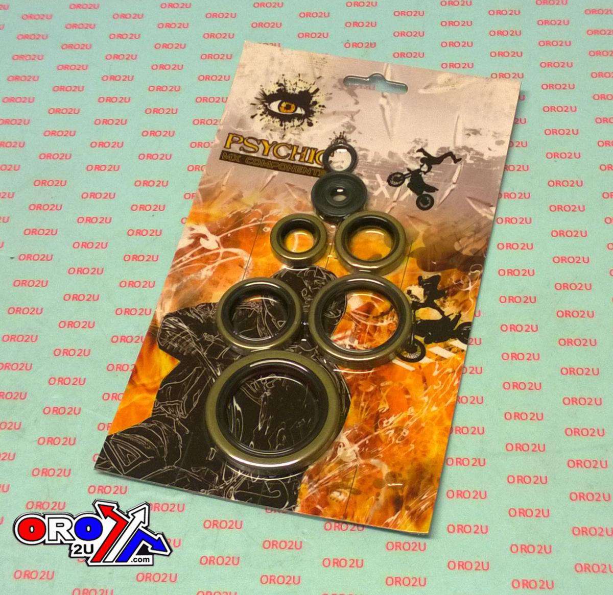 OIL SEAL SET KTM 250 00-03, PSYCHIC MX-09227 ENGINE KIT/7