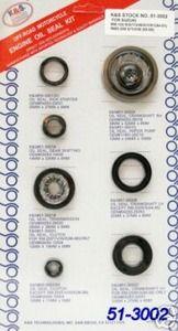 OIL SEAL SET 94-02 RM 95-8 RMX, K&S 51-3002 ENGINE SUZUKI
