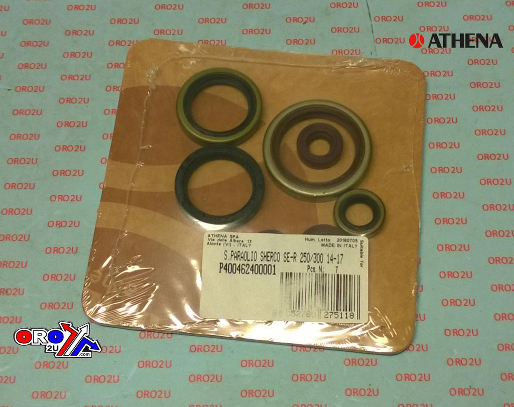 ENGINE OIL SEAL SET SE-R 250/300 14-20, ATHENA P400462400001 SHERCO