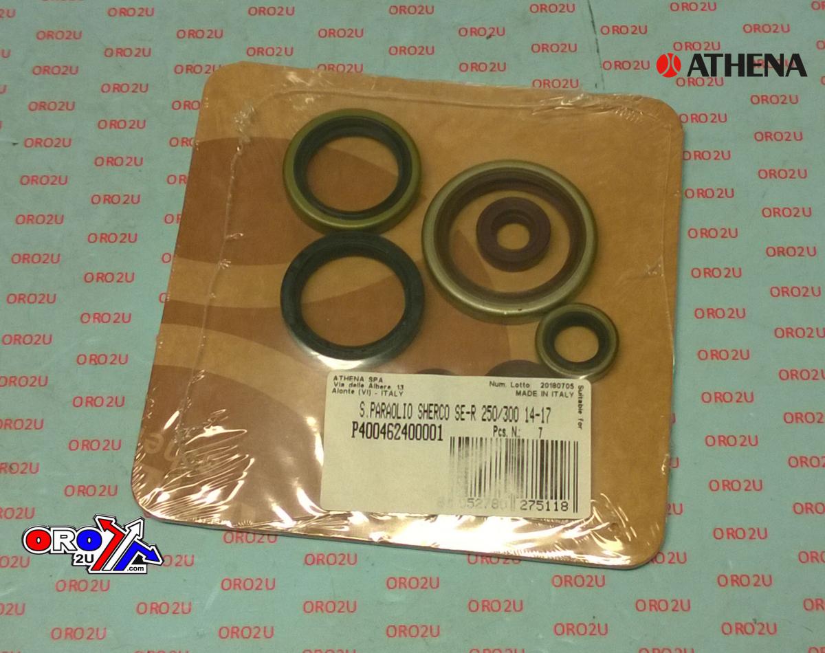 ENGINE OIL SEAL SET SE-R 250/300 14-20, ATHENA P400462400001 SHERCO