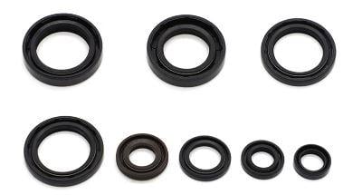 ENGINE OIL SEAL SET 74-83 YAMAHA DT MX YZ IT 100-175 25x40x8 28x40x8 26x38x5 12x21x4 12x18x5 17x25x4 14x25x5