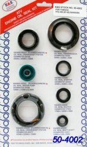 OIL SEAL SET 87-06 YFZ350 K&S 50-4002, 50-4002