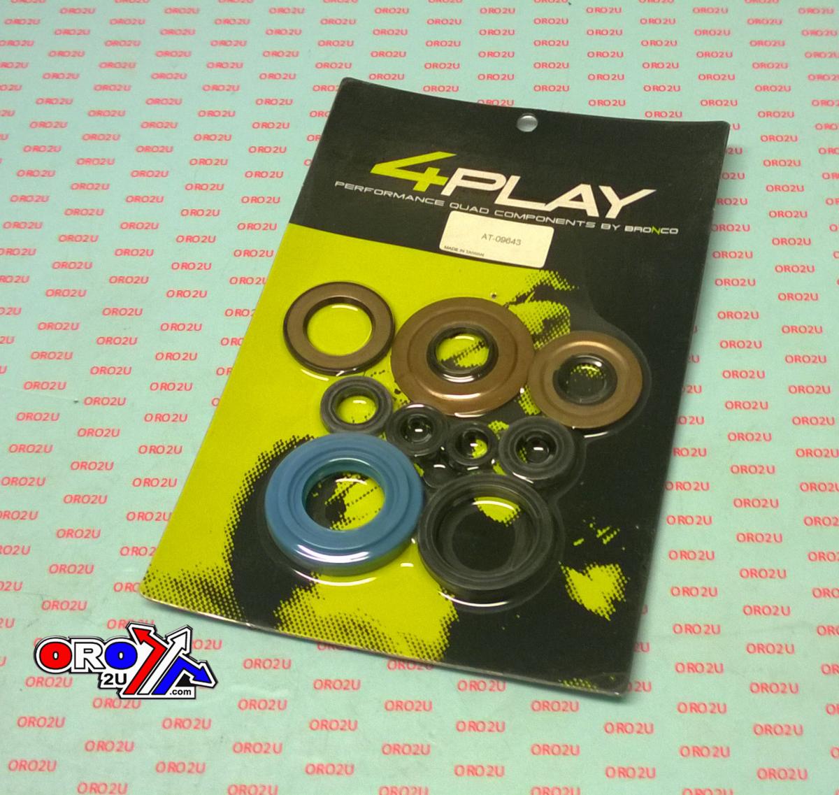 OIL SEAL SET ENGINE YFM350 9PC, BRONCO AT-09643