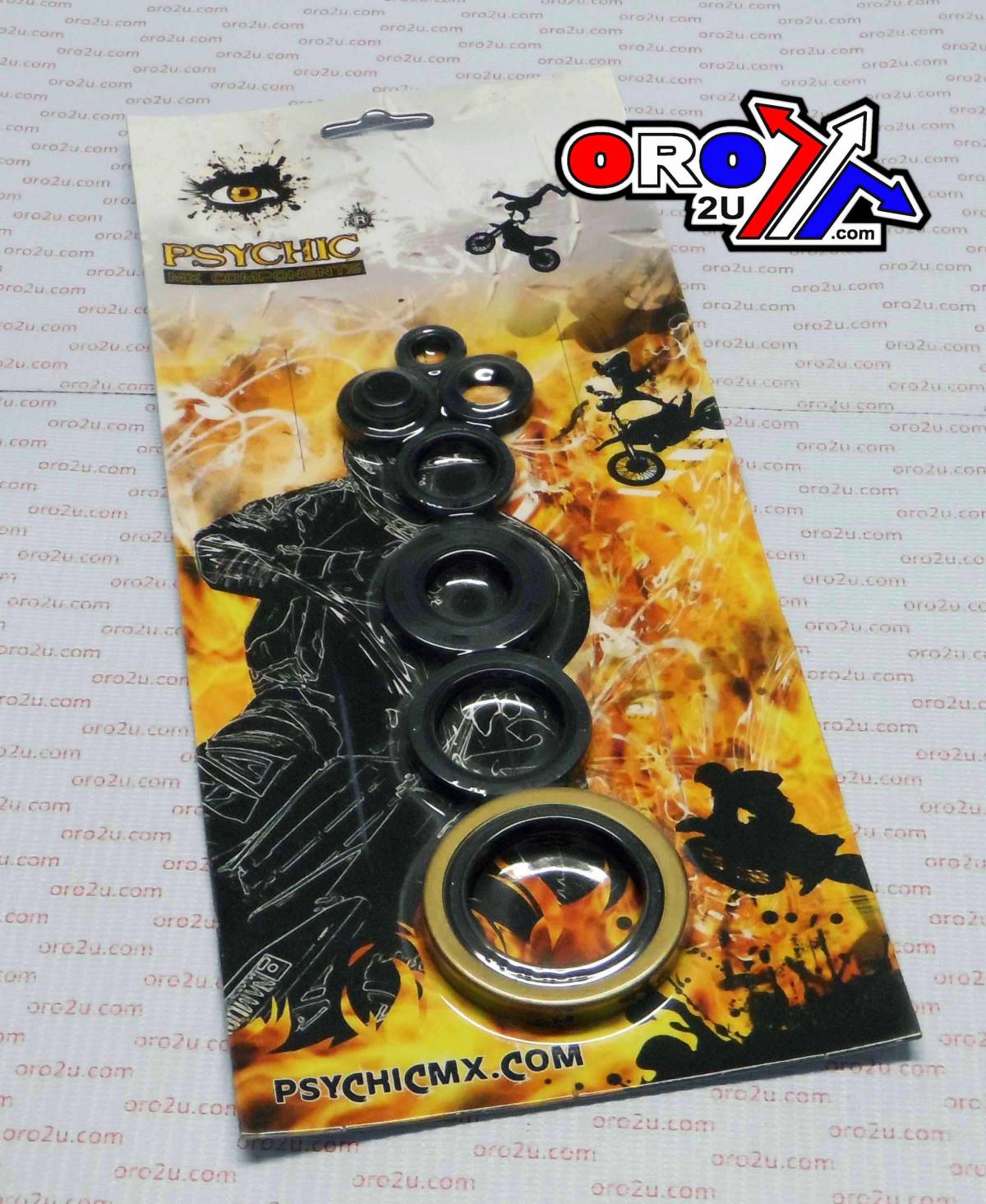 OIL SEAL SET 89-93 RM250, PSHCHIC MX-09371 ENGINE MX