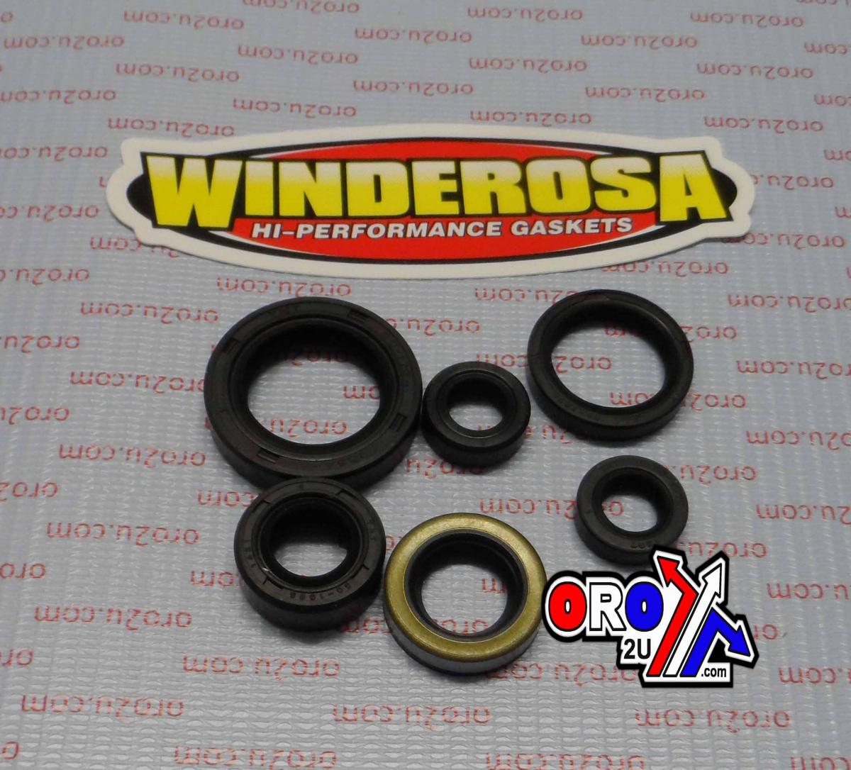 OIL SEAL SET DR350 90-99, WINDEROSA 822194