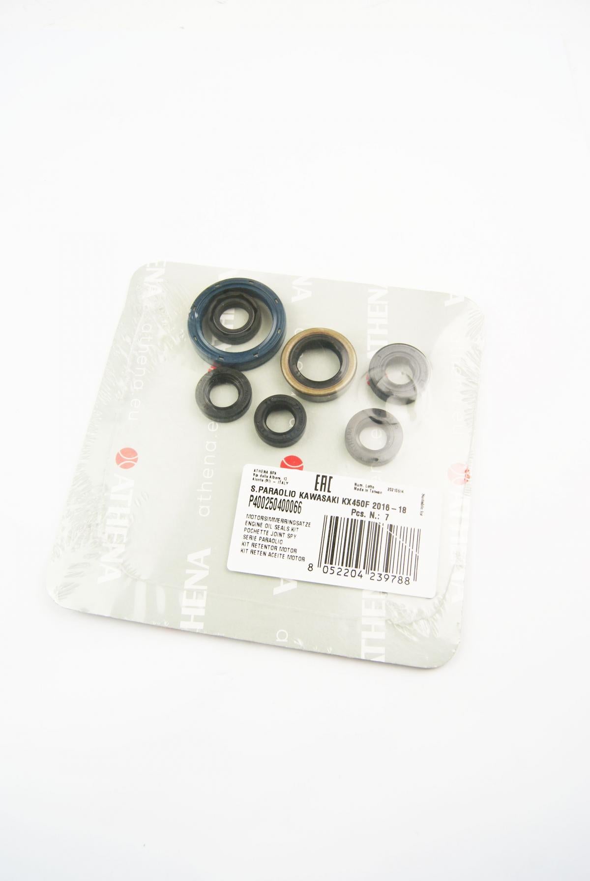 ENGINE OIL SEAL SET KX 450 16-18, ATHENA P400250400066 KAWASAKI