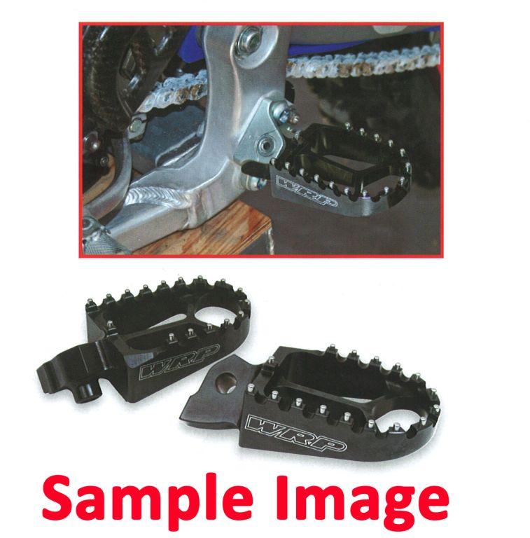 FOOT PEG SET CNC BILLET RMZ, BILLET CNC ALUMINIUM BLACK, WRP WDP-0280A