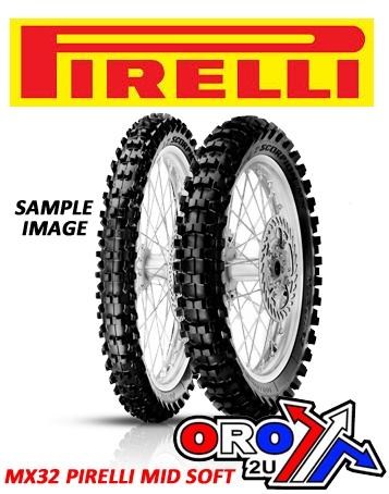 14-90/100 MX32 MID SOFT, PIRELLI TYRE 3842400, 1664600
