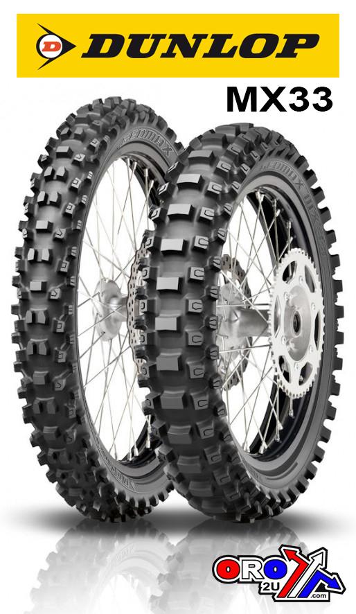 100/90-19 57M TT GEOMAX MX33 DUNLOP, 636095