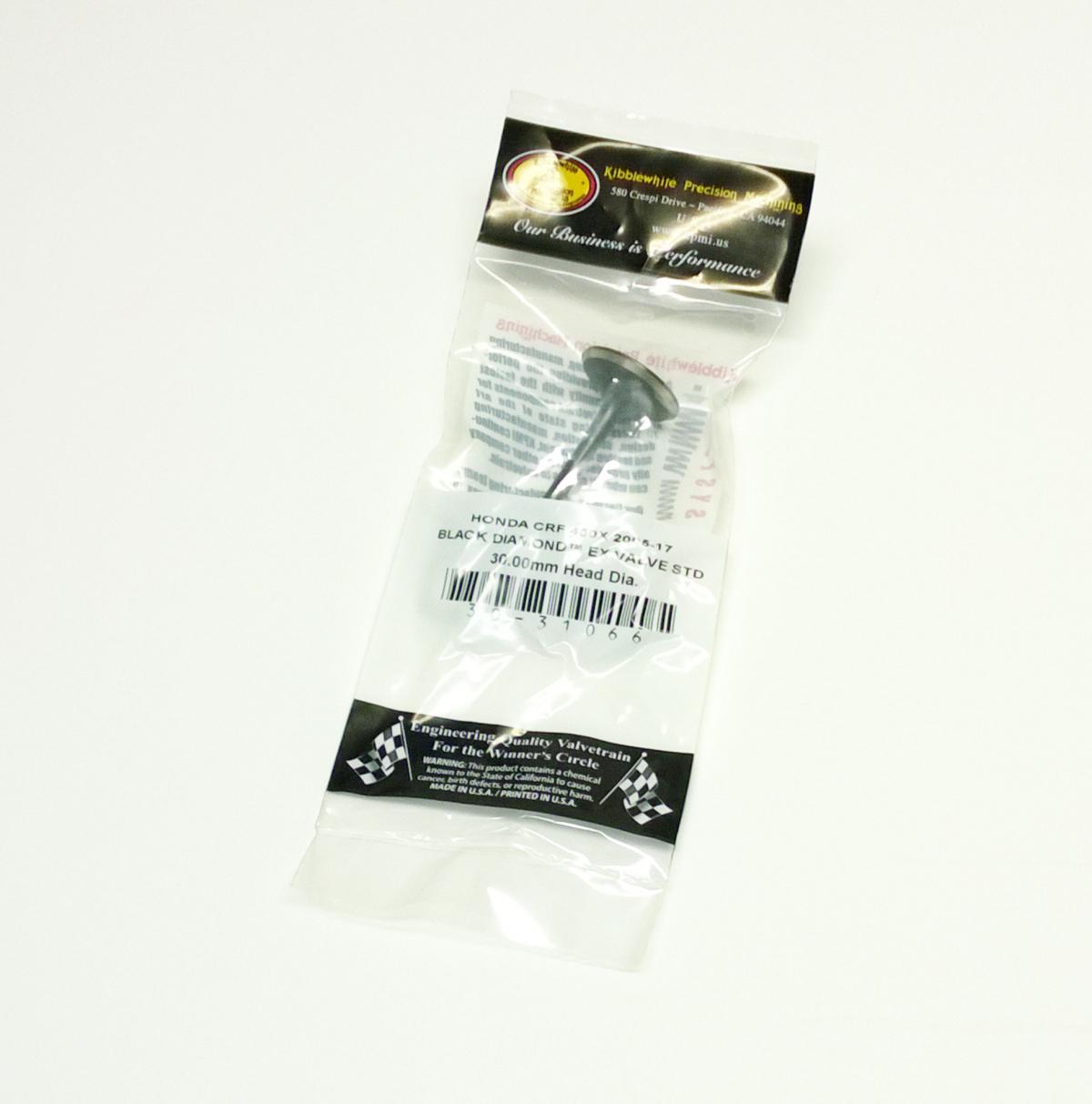 VALVE EXHAUST CRF450X 05-17, KIBBLEWHITE 30-31066