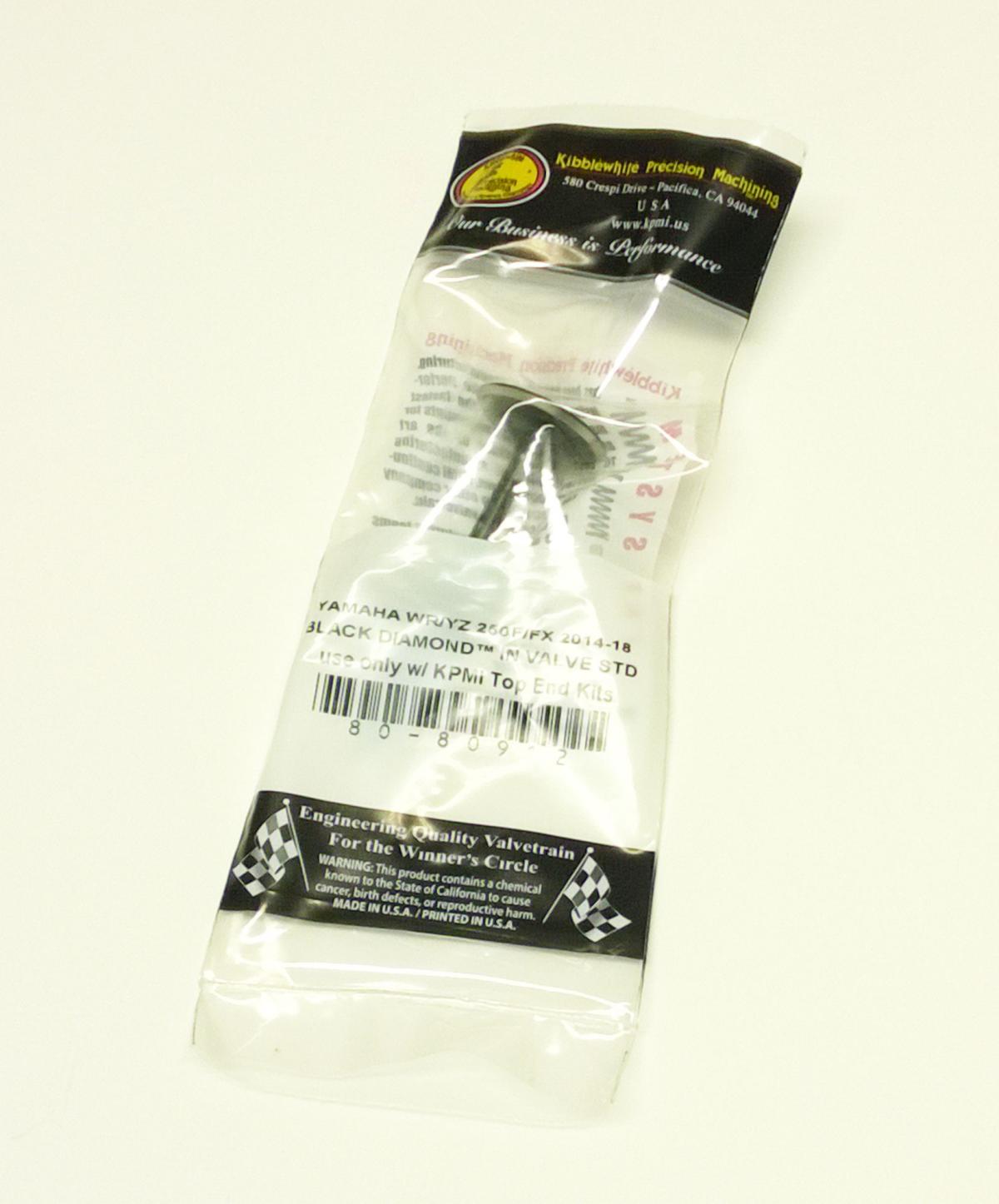 VALVE INTAKE YZ250F 14-18, KIBBLEWHITE 80-80912