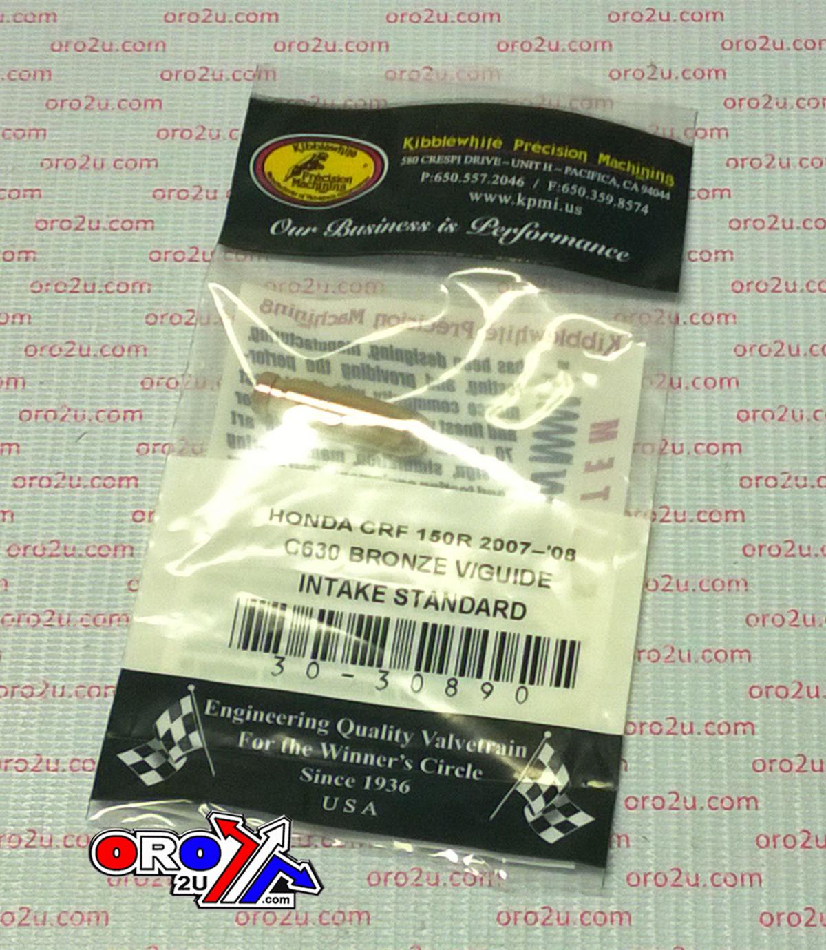 VALVE GUIDE INTAKE CRF150R, KIBBLEWHITE 30-30890