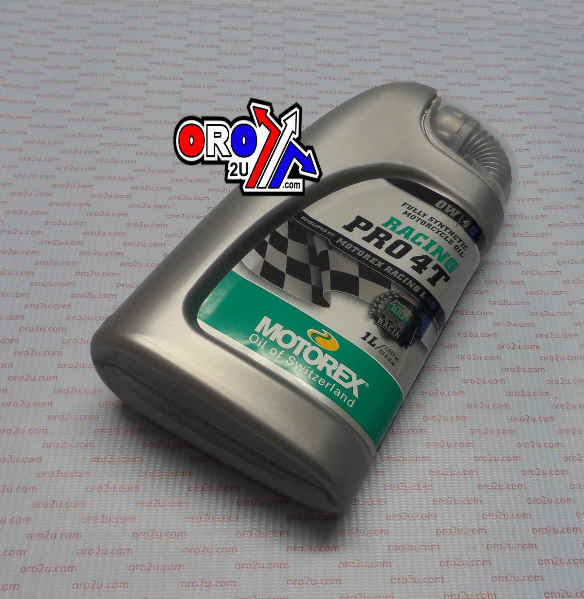 1LT RACING PRO 4T 0/40wt, MOTOREX 7300722, BOX = 10