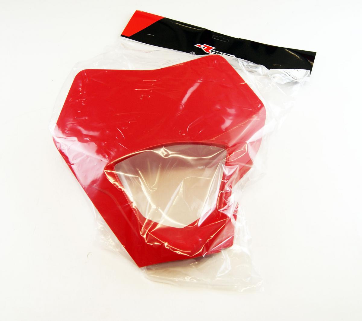 HEADLIGHT COWL 2021-23 GASGAS RED, RTECH R-MASKGASRG21