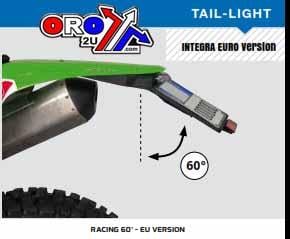 LED TAIL-LIGHT & NUMBER PLATE, R-PTLED0BN012 RACE 60'