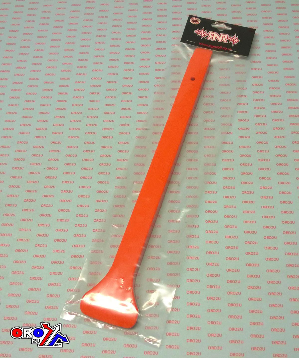 MUD SCRAPER 400mm ORANGE, RIP AND ROLL