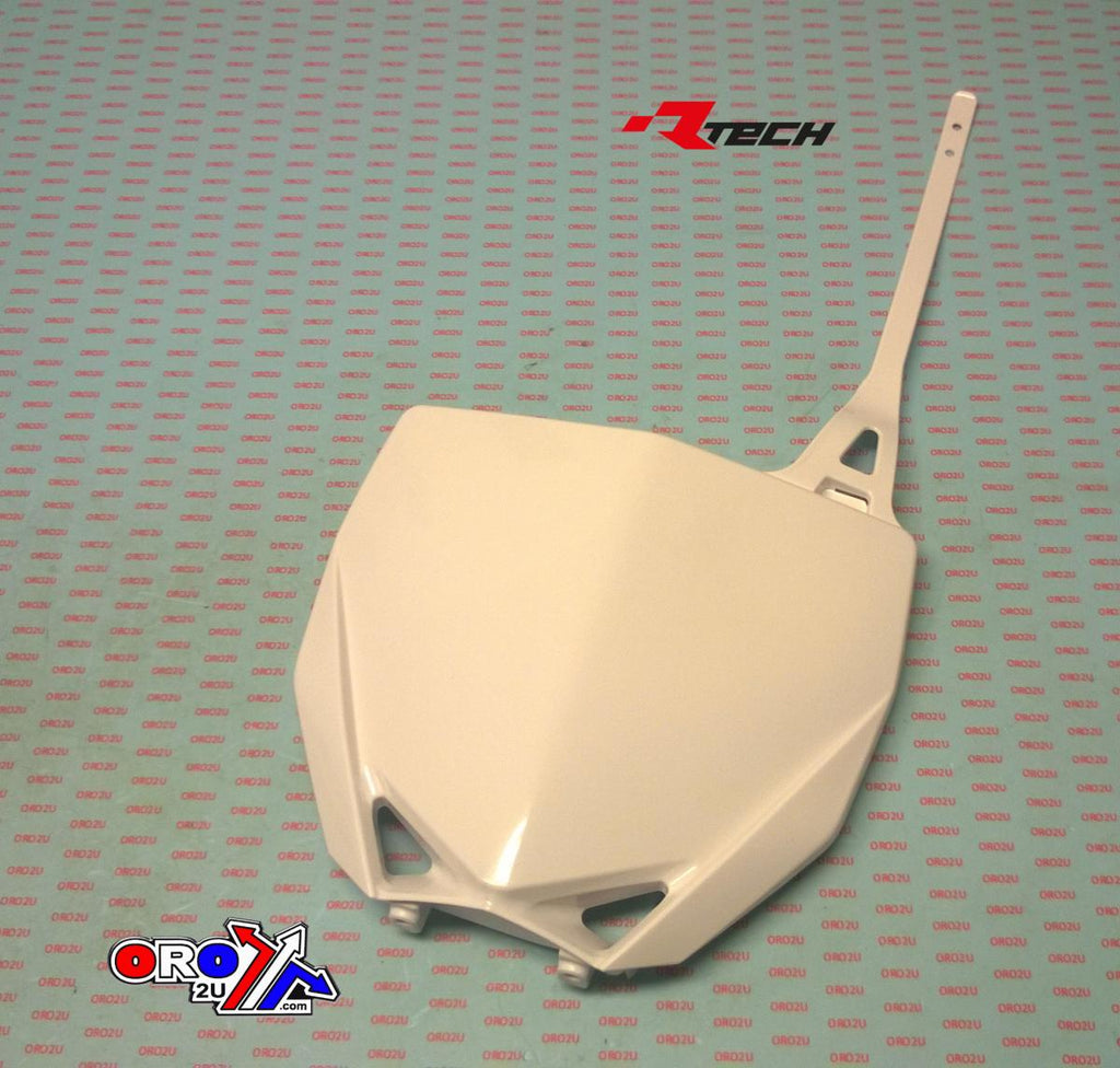 FRONT PLATE 2015-25 YZ85, RTECH R-TBYZ0BN1585 OEM COLOUR 2015-20