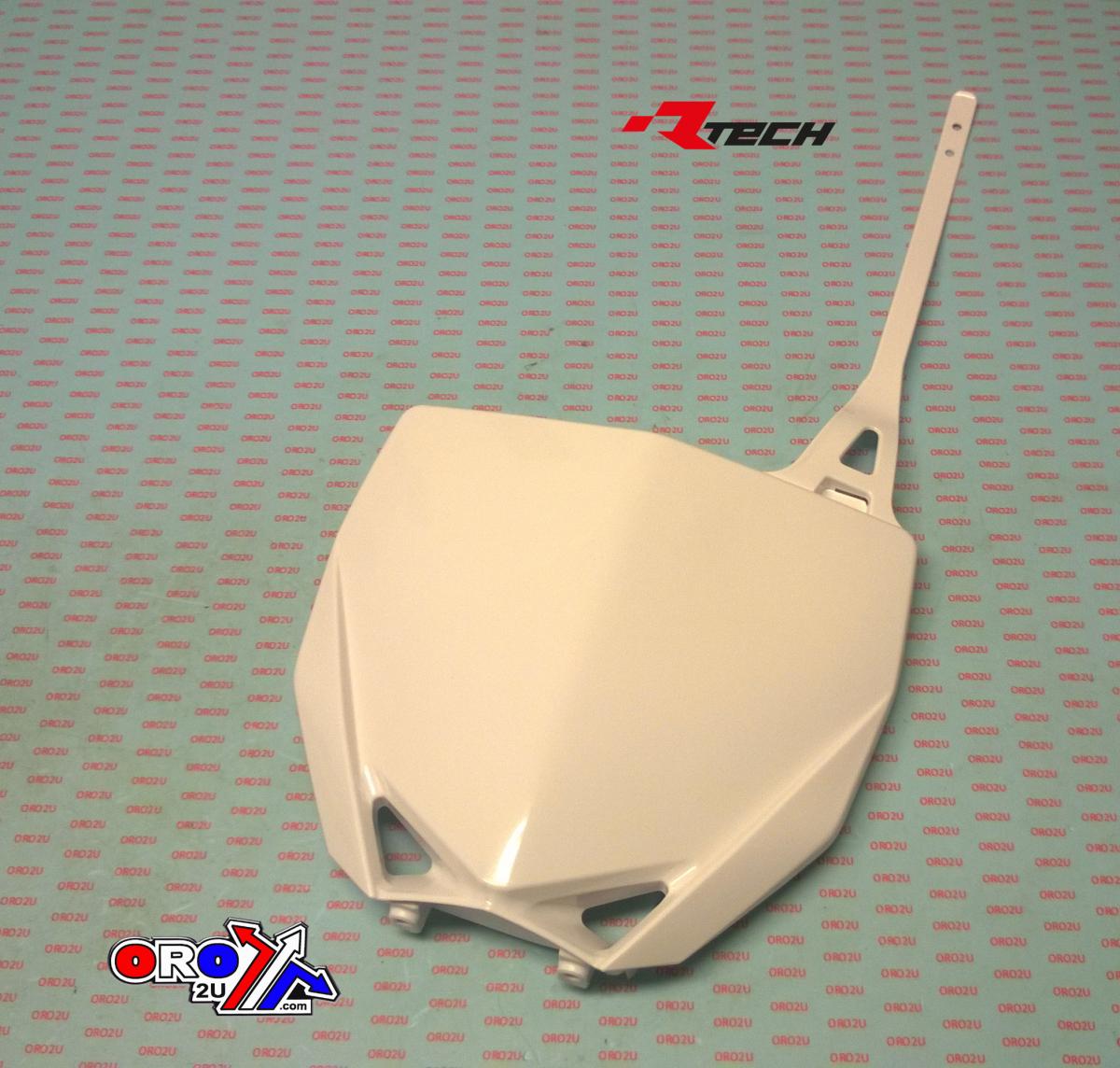 FRONT PLATE 2015-25 YZ85, RTECH R-TBYZ0BN1585 OEM COLOUR 2015-20