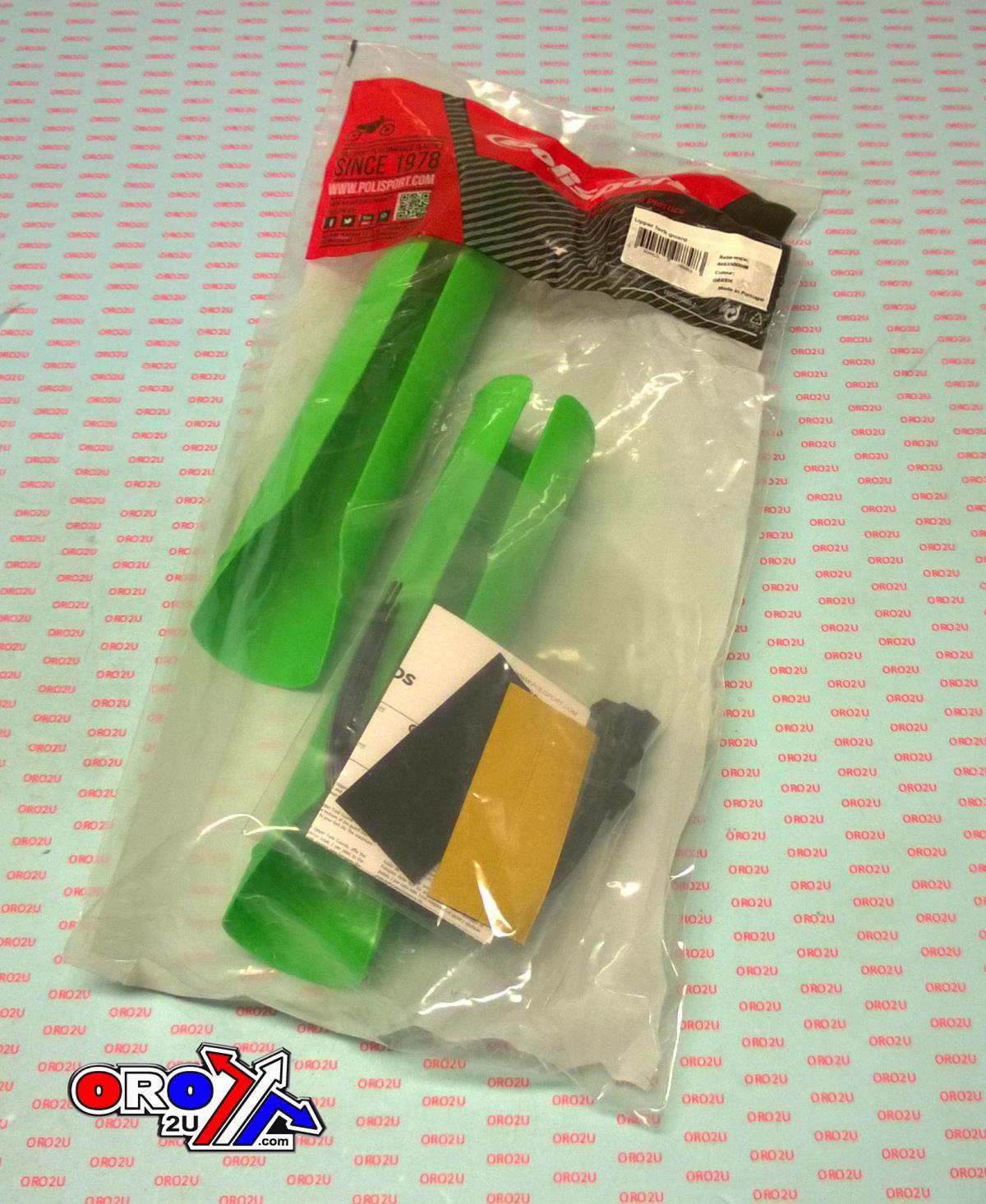 POLISPORT UPPER FORK PROTECTOR, 8463500006, GREEN, P8463500006