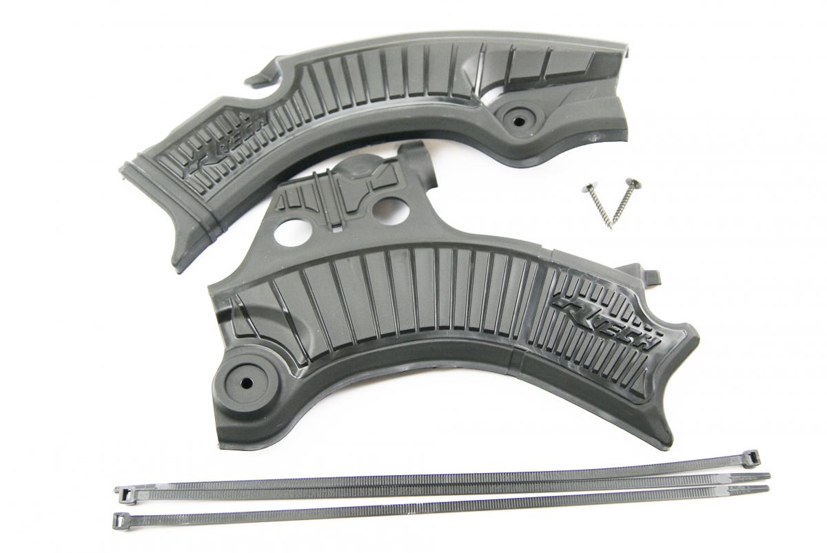 GRIPPY FRAME GUARD HONDA CRF450R BLACK, R-TECH R-PRTCRFNR001