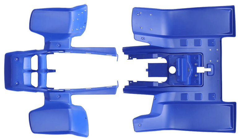 PLASTIC BODY SET BLUE YAMAHA BANSHEE YFZ 350 1987-2006 2GU-W2151-B1-00 2GU-W2161-B1-00