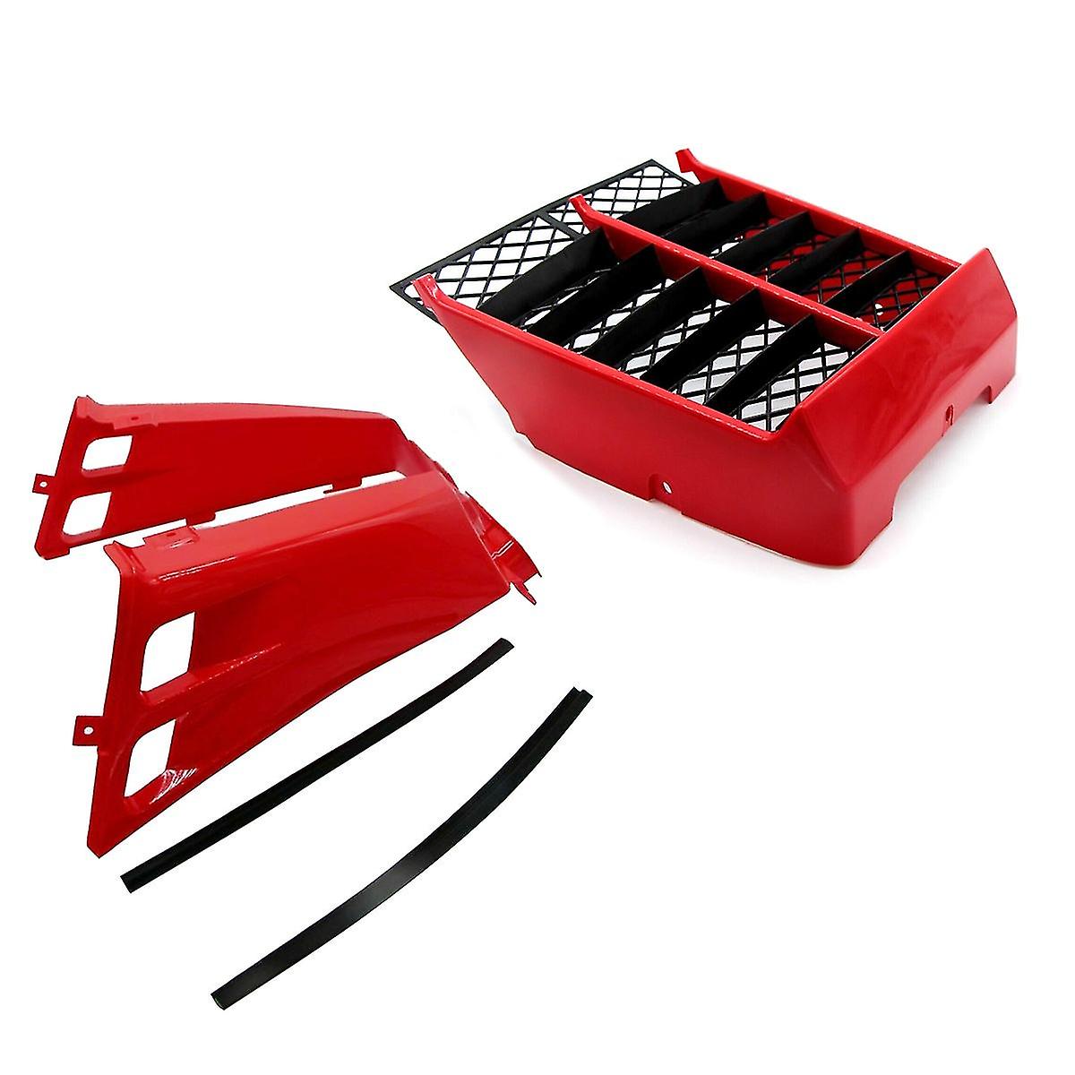 TANK SIDE COVERS & RADIATOR SHROUDS RED KIT YAMAHA BANSHEE YFZ350 1987-2006 2GU-2171L-00-00