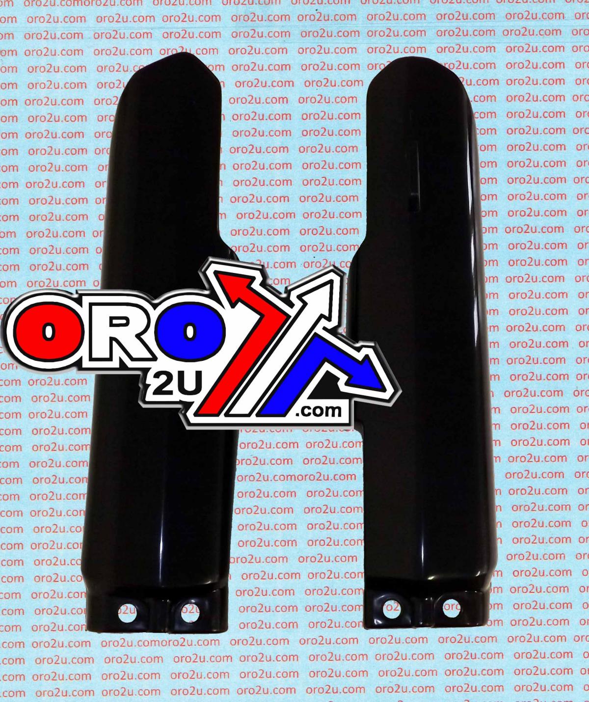 FORK COVERS RM85 00-25 BLACK, RTECH R-PSRM0NR0085, OEM 2016