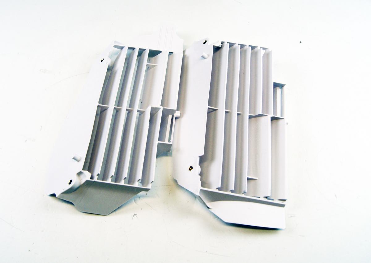 LOUVERS RADIATOR OVERSIZE WHITE, YAMAHA R-GRYZFBN0018, OEM COLOUR 20-21, RTECH
